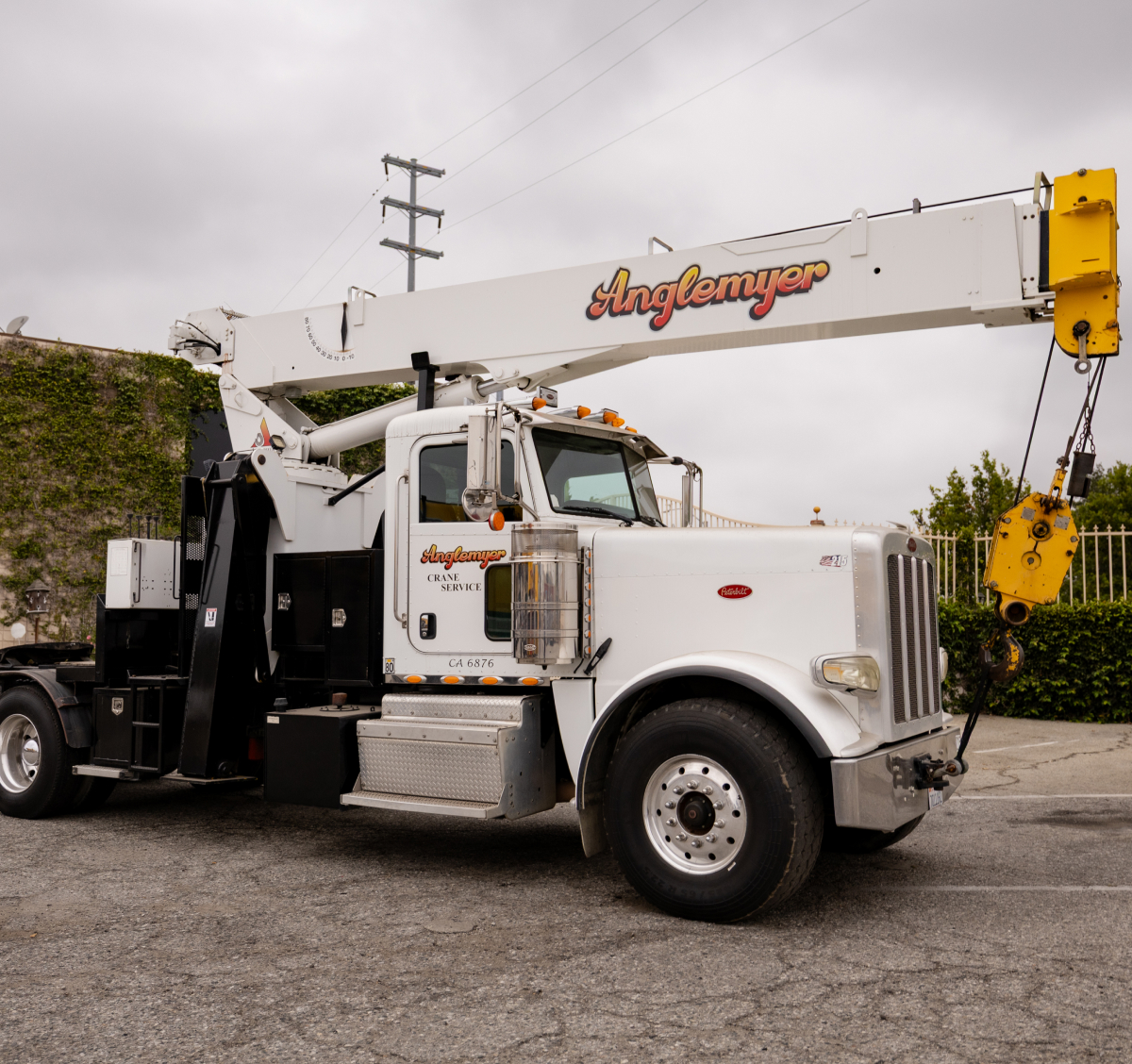 Anglemyer Crane Truck