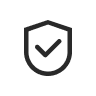 Shield Check Outline Icon