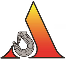 Anglemyer Crane Logo White Text